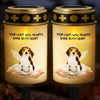 Custom Photo Solar Stake Lights - Personalized Pet Memorial Sympathy Gifts For Dogs, Cats - Your Light Still Warms My Soul