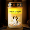 Custom Photo Solar Stake Lights - Personalized Pet Memorial Sympathy Gifts For Dogs, Cats - Your Light Still Warms My Soul