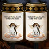 Custom Photo Solar Stake Lights - Personalized Pet Memorial Sympathy Gifts For Dogs, Cats - Your Light Still Warms My Soul