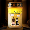 Custom Solar Stake Lights - Personalized Pet Memorial Sympathy Gifts For Dogs - My Hardest Goodbye, Forever Missed