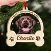 Custom Photo Wood & Acrylic Ornament - Personalized  Christmas Birthday Gifts For Dog Cat Lovers, Dog Dad And Mom, Cat Owners - Santa’s Goodest Helper