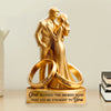 Custom Acrylic Plaque - Personalized Anniversary Wedding Gifts For Husband And Wife, Him And Her - With You, I Am Complete