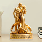 Custom Acrylic Plaque - Personalized Anniversary Wedding Gifts For Husband, Wife, Couple - With You, I Am Complete