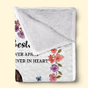 Custom Blanket - Personalized Best Friend Birthday Gifts For Women, Besties, Sisters, BFF - True Friends, Always Near