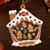 Custom 3 Layers Shaker Ornament - Personalized Christmas Birthday Gifts For Mom, Dad, Kids - Our Cozy Little Christmas Cottage