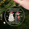 Custom Acrylic Ornament - Personalized Christmas Best Friend Birthday Gifts For Women, Besties, Sisters, BFF - Always The Cool Ones