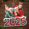 Custom Photo Acrylic Ornament - Personalized Christmas Birthday Gifts For Mom, Dad, Kids - Santa’s Favorite Squad
