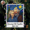 Custom Photo Acrylic Ornament - Personalized Anniversary Christmas Wedding Gifts For Husband And Wife, Him And Her - Love, Our Best Adventure