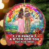 Custom Hologram Acrylic Ornament - Personalized Christmas Best Friend Birthday Gifts For Women, Besties, Sisters, BFF - Friendship Is The Best Gift
