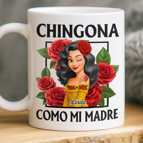 Custom Mug - Personalized Hispanic Month
Birthday Gifts For Hispanics And Latinos, Women - Queen Vibes Only