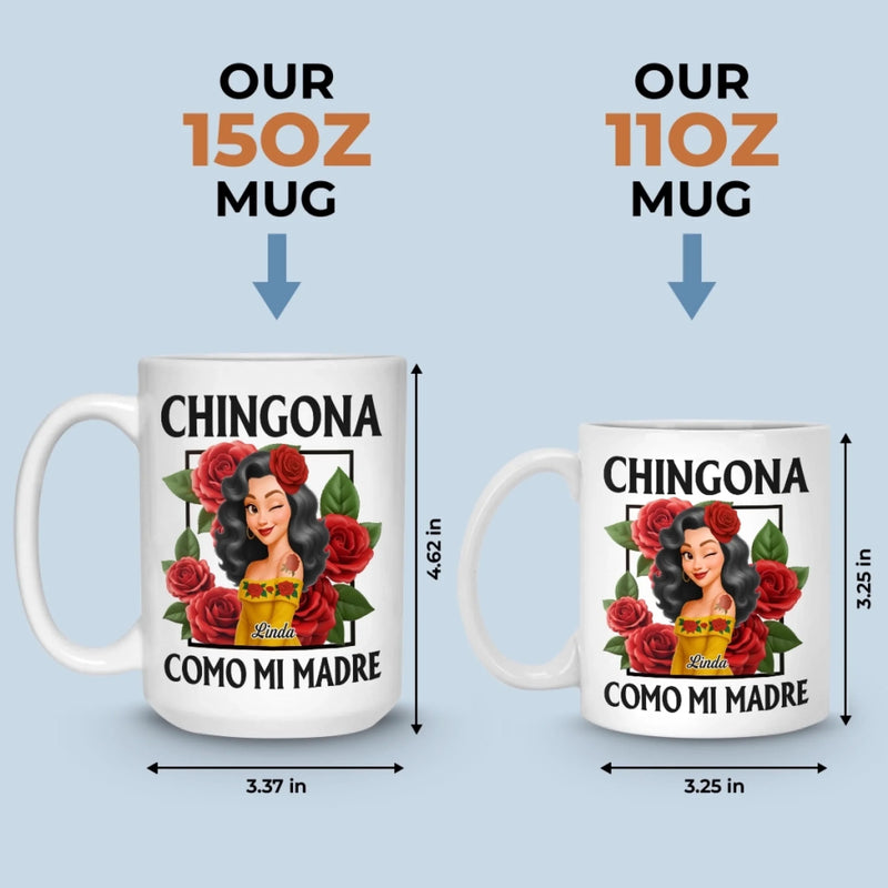 Custom Mug - Personalized Hispanic Month
Birthday Gifts For Hispanics And Latinos, Women - Queen Vibes Only