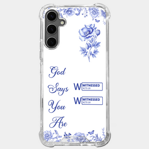 Custom Clear Phone Case - Personalized Best Friend Birthday Gifts For Women, Besties, Sisters, BFF - Each Letter, A Gift Of God