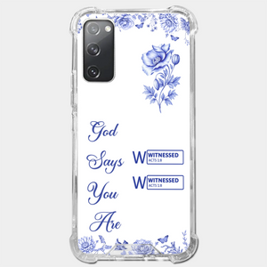 Custom Clear Phone Case - Personalized Best Friend Birthday Gifts For Women, Besties, Sisters, BFF - Each Letter, A Gift Of God
