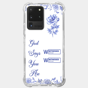 Custom Clear Phone Case - Personalized Best Friend Birthday Gifts For Women, Besties, Sisters, BFF - Each Letter, A Gift Of God