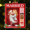 Custom Acrylic Ornament - Personalized Anniversary Christmas Wedding Gifts For Husband And Wife, Him And Her - Our Love, Our Brand
