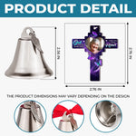 Custom Photo Memorial Angel Gifts - Personalized Bell Ornament with Charms