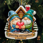 Custom Acrylic Ornament - Personalized Anniversary Christmas Wedding Gifts For Husband And Wife, Him And Her - Always Us, Always Love