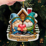 Custom Acrylic Ornament - Personalized Anniversary Christmas Wedding Gifts For Husband And Wife, Him And Her - Always Us, Always Love