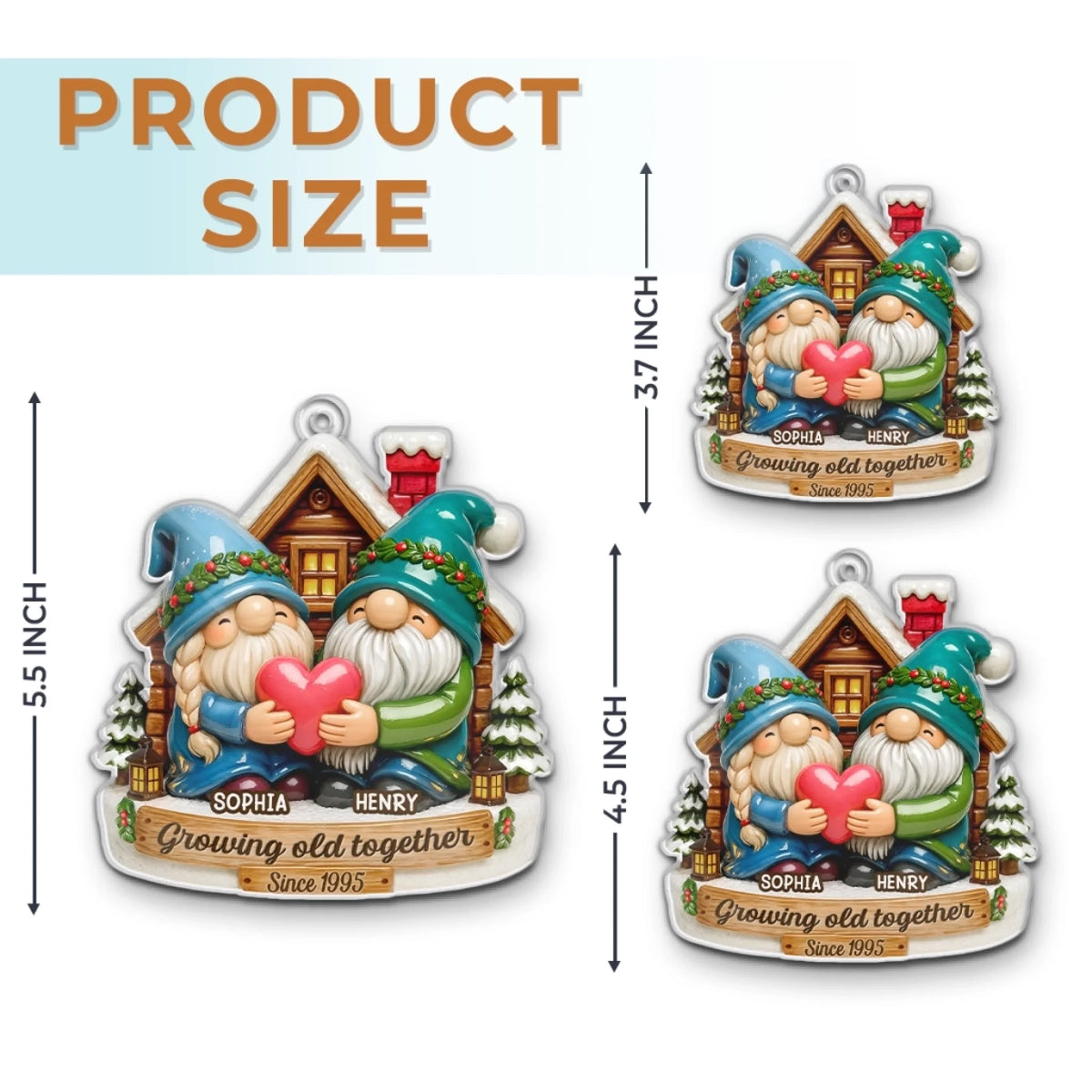 PEEYHONY 25th Anniversary Wedding Gifts For Men Women