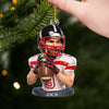 Custom Photo Acrylic Ornament - Personalized Christmas Birthday Sport Gifts For Sports Lovers - Where Passion Meets Endless Play
