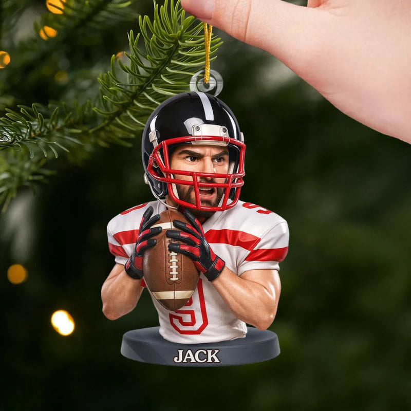 Custom Photo Acrylic Ornament - Personalized Christmas Birthday Sport Gifts For Sports Lovers - Where Passion Meets Endless Play
