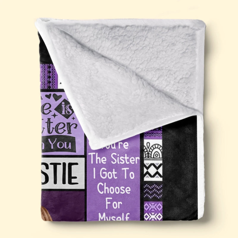 Custom Blanket - Personalized Best Friend Christmas Birthday Gifts For Women, Besties, Sisters, BFF - Always Better With My BFF
