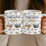 Custom Long Distance Mug - Personalized Best Friend Christmas Birthday Gifts For Women, Besties, Sisters, BFF - Always Better When We Are Together
