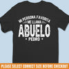 Camiseta Unisex, Camiseta Premium Y Sudadera Con Capucha Personalizadas - Regalos De Cumpleaños Personalizados Para Papá, Abuelo - Amado Más Cuando Me Llaman Abuelo