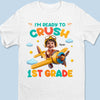 Custom Photo Kids T-shirt - Personalized Back To School Gifts For Kids - Flying Into A New Adventure