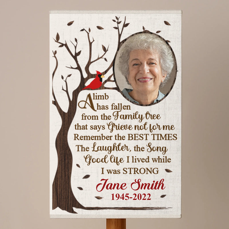Custom Photo Bedside Table Fabric Lamp - Personalized Memorial Sympathy Gifts For Loss Of Mom, Dad - A Light Of Everlasting Memories