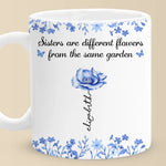 Custom Mug - Personalized Best Friend Birthday Gifts For Women - Blooming Together, Always