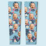 Custom Photo Cuteness I Carried - Family Personalized Custom Tattoo Arm Sleeve - Summer Vacation Gift For New Moms, New Dads, Grandparent