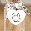 Custom Pet Fur Keepsake Jar - Personalized Pet Memorial Sympathy Gifts For Dogs, Cats - Gone But Not Forgotten