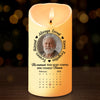 Custom Photo Your Loved One Is Now Your Guardian Angel - Memorial Personalized Custom LED Candle - Sympathy Gift For Family Members