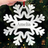 Custom Mirrored Acrylic Ornament - Personalized Christmas Birthday Gifts For Mom, Dad, Kids - Sparkle Of Togetherness