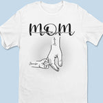 Custom Unisex T-shirt, Hoodie, Sweatshirt - Personalized Mother's Day Birthday Gifts For Mom, Grandma - A Mother's Love Is Forever & Always