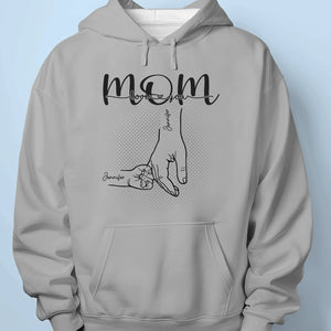 Custom Unisex T-shirt, Hoodie, Sweatshirt - Personalized Mother's Day Birthday Gifts For Mom, Grandma - A Mother's Love Is Forever & Always