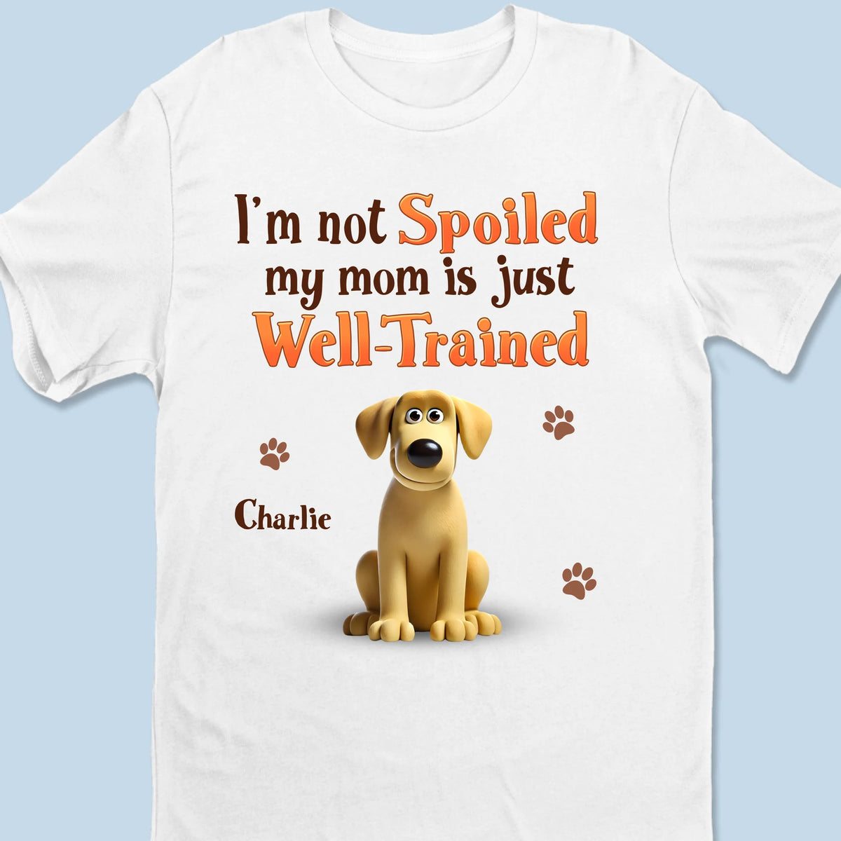 Good Pup, Better-Trained Mom - Dog Personalized Custom Unisex T-shirt, Premium T-shirt, Hoodie - Gift For Pet Owners, Pet Lovers