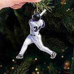 Baseball Batter Christmas Gifts for Baseball Fans - Ornament