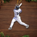 Baseball Batter Christmas Gifts for Baseball Fans - Ornament