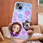 Custom Clear Phone Case - Personalized Birthday Gifts For Dog Lovers, Dog Dad And Mom - Pawfectly Yours