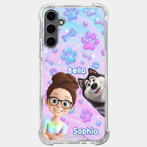 Custom Clear Phone Case - Personalized Birthday Gifts For Dog Lovers, Dog Dad And Mom - Pawfectly Yours