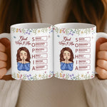 Christian God Says I Am Faith Affirmation - Inspirational Mugs