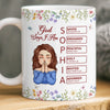 Custom Mug - Personalized Birthday Gifts For Besties, Sisters, BFF, Family, Yourself - Becoming The Best Version Of Me
