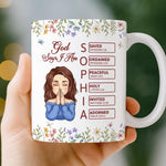 Christian God Says I Am Faith Affirmation - Inspirational Mugs
