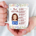 Christian God Says I Am Faith Affirmation - Inspirational Mugs