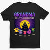 Custom Unisex T-shirt, Premium T-shirt, Hoodie - Personalized Halloween Birthday Gifts For Mom, Grandma - Spooky Smiles In Every Corner