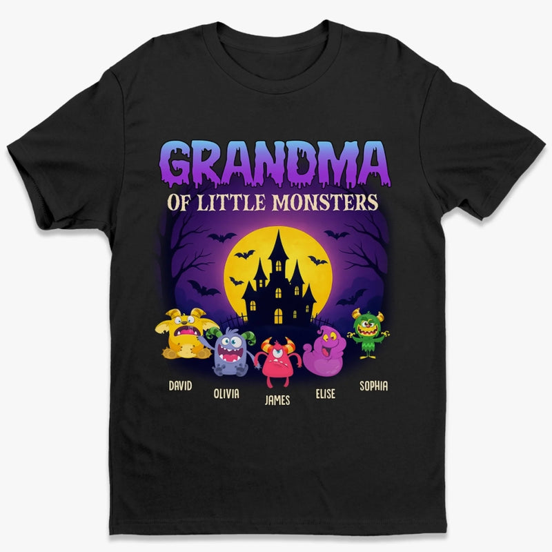 Custom Unisex T-shirt, Premium T-shirt, Hoodie - Personalized Halloween Birthday Gifts For Mom, Grandma - Spooky Smiles In Every Corner