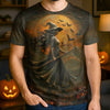 Custom Unisex T-shirt - Personalized Halloween Witchy Gifts For Besties, Sisters, BFF, Family, Yourself - Magic Flows Through My Soul
