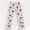 Custom Photo Pajama Pants - Personalized  Christmas Birthday Gifts For Dog Cat Lovers, Dog Dad And Mom, Cat Owners - Cozy Nights, Puppy Vibes